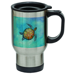 Mug, Travel, Turtle